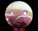 Polished Mookaite Jasper Sphere - Australia #65275-1